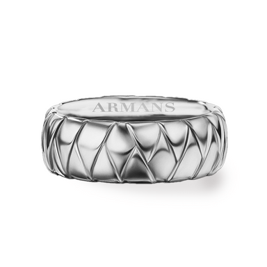 Pyramid Wedding Band - Armans Fine Jewellery