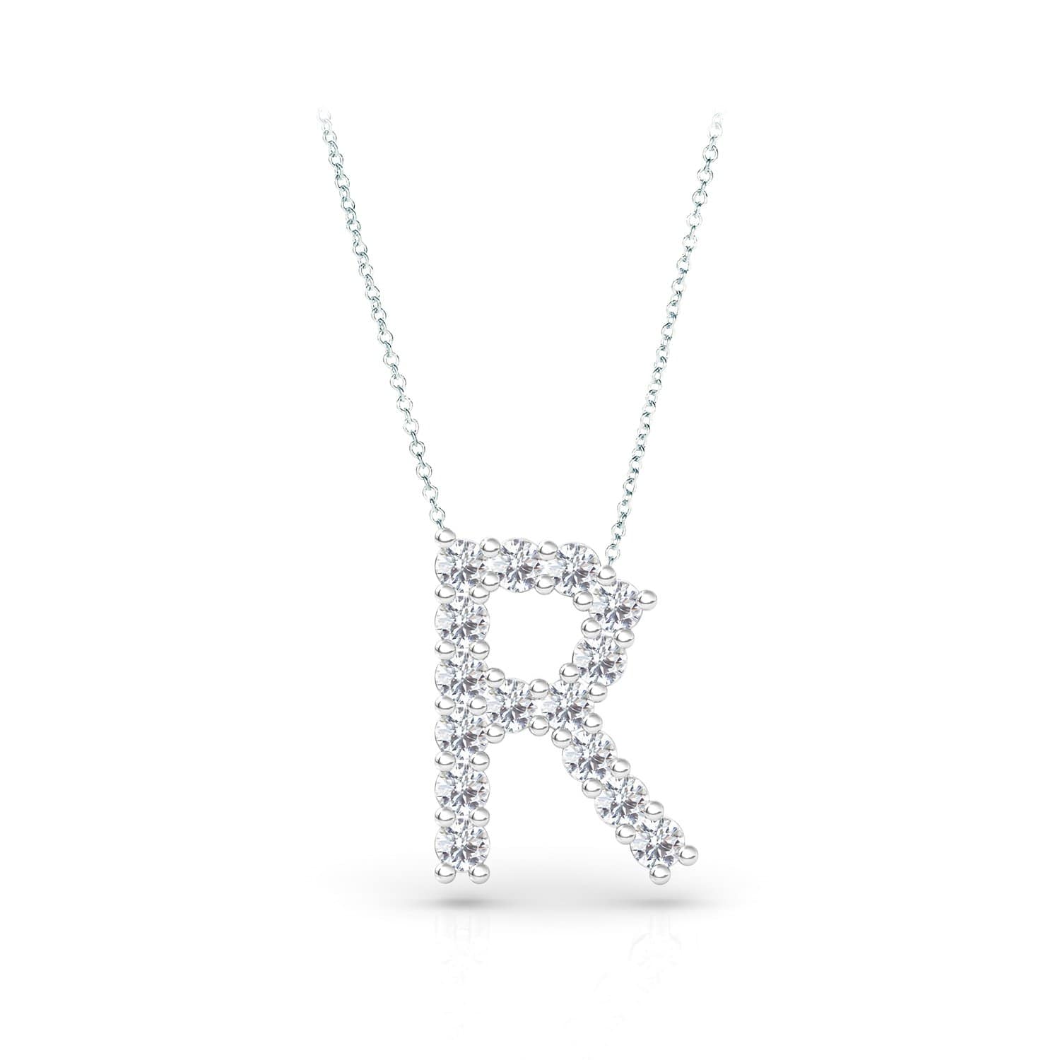 Diamond Initial Pendant - Armans Fine Jewellery
