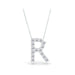 Diamond Initial Pendant - Armans Fine Jewellery