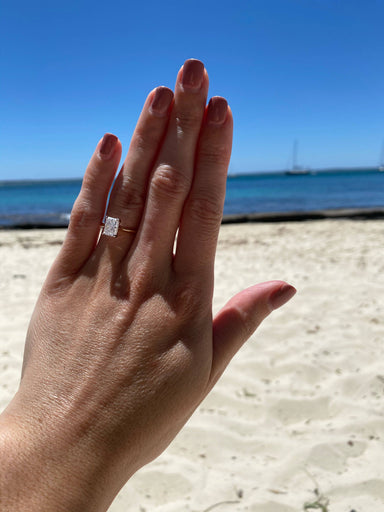 Riva Radiant Engagement Ring - Armans Fine Jewellery