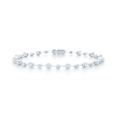 Round Diamond Space Bracelet - Armans Fine Jewellery