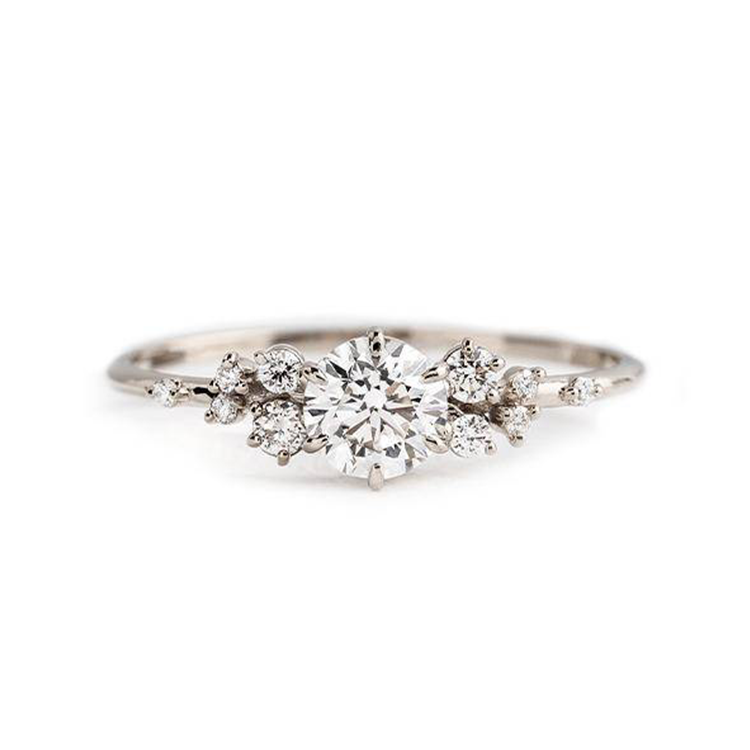 Round Horizon Engagement Ring - Armans Fine Jewellery