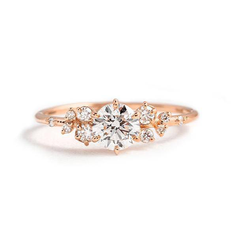 Round Horizon Engagement Ring - Armans Fine Jewellery