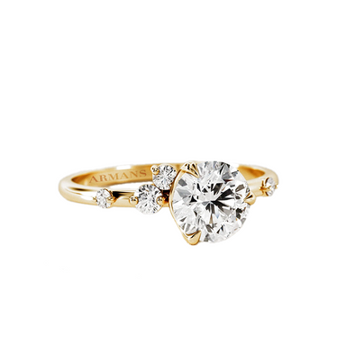Round Twilight Engagement Ring - Armans Fine Jewellery