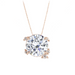Fire Fly Round Diamond Necklace - Armans Fine Jewellery