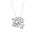 Fire Fly Round Diamond Necklace - Armans Fine Jewellery