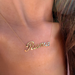 Script Name Necklace - Armans Fine Jewellery