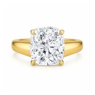 Solara Cushion Lab Grown Engagement Ring - Armans Fine Jewellery