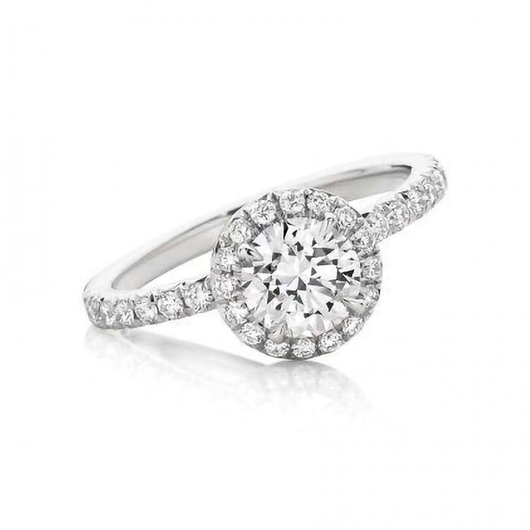 Solest Halo Lab Grown Engagement Ring - Armans Fine Jewellery
