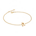 Solid Gold Bubble Initial Bracelet - Armans Fine Jewellery