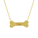 Solid Gold Dog Bone Necklace - Armans Fine Jewellery