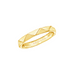 Solid Gold Geometric Ring - Armans Fine Jewellery