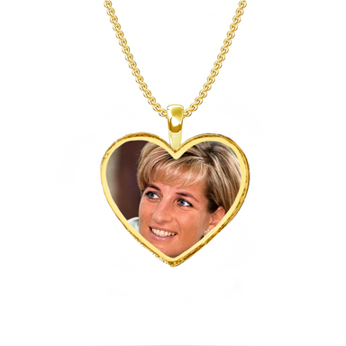 Solid Gold Heart Shaped Memorial Photo Necklace - Armans Fine Jewellery