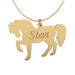 Solid Gold Horse Necklace - Armans Fine Jewellery