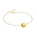 Solid Gold Initial Block Charm Bracelet - Armans Fine Jewellery