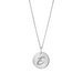 Solid Gold Initial Disc Pendant - Armans Fine Jewellery