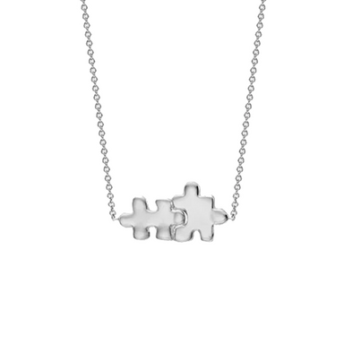 Solid Gold Jigsaw Puzzle Necklace - Armans Fine Jewellery