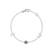 Solid Gold Paw Initial Bracelet - Armans Fine Jewellery