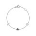Solid Gold Multi-Initial Paw Print Bracelet - Armans Fine Jewellery