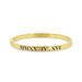 Solid Gold Roman Numeral Bangle - Armans Fine Jewellery