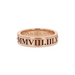 Solid Gold Roman Numeral Ring - Armans Fine Jewellery