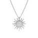 Solid Gold Sun Necklace - Armans Fine Jewellery