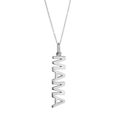 Solid Gold Vertical Name Necklace - Armans Fine Jewellery