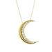 Starlit Moon Diamond Necklace - Armans Fine Jewellery