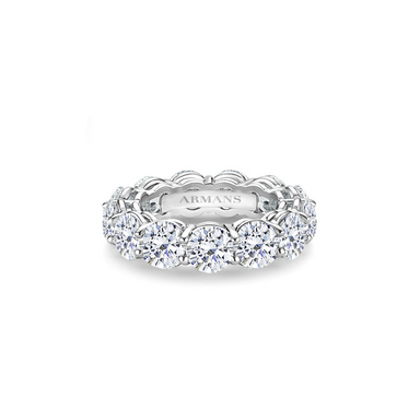 Stella Round Diamond Band - Armans Fine Jewellery