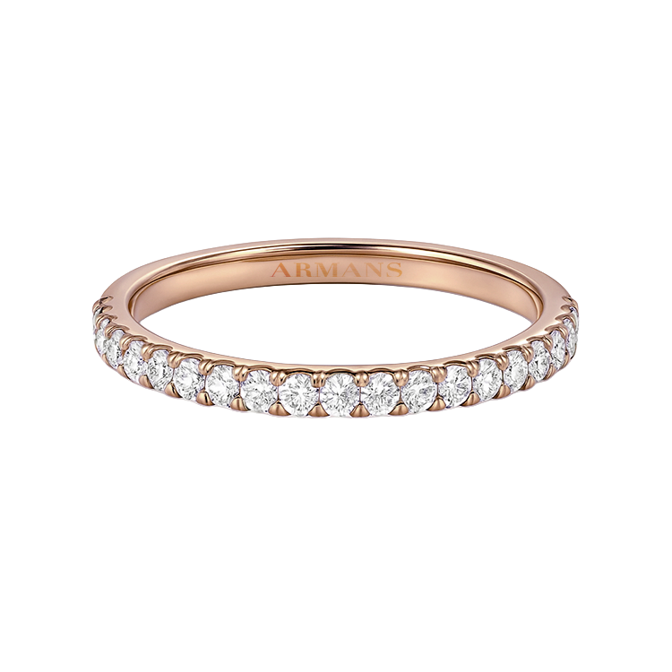 Stephanie Round Lab Grown Diamond Eternity Band - Armans Fine Jewellery