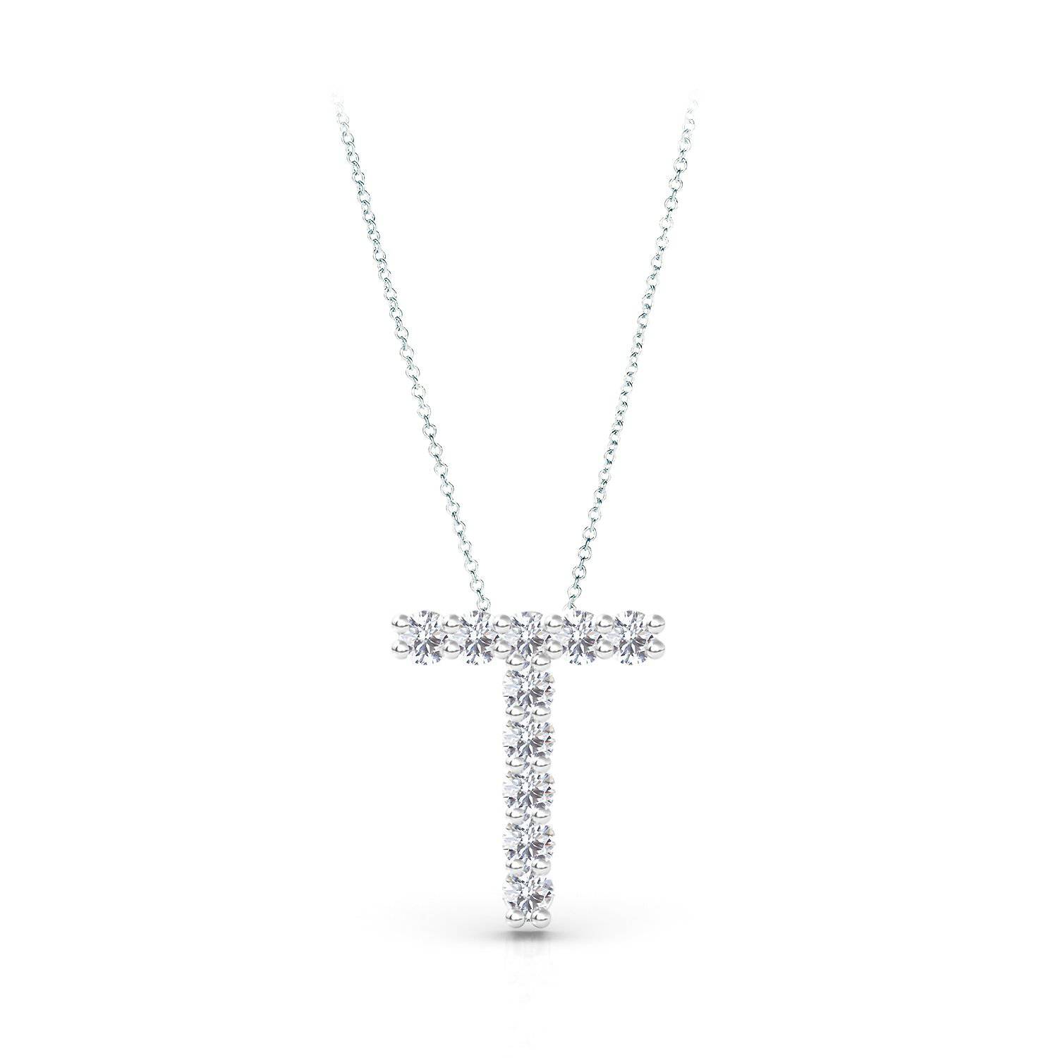 Diamond Initial Pendant - Armans Fine Jewellery