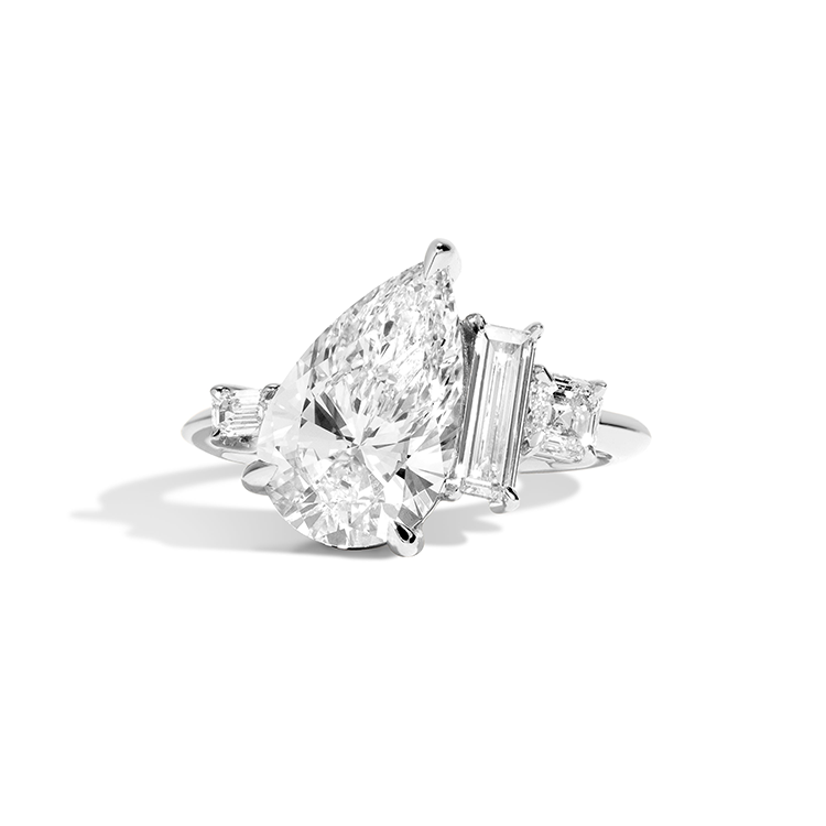 The Pear Quartet Ring - Armans Fine Jewellery