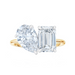 The Tango Two Stone Lab Grown Engagement Ring - Armans Fine Jewellery