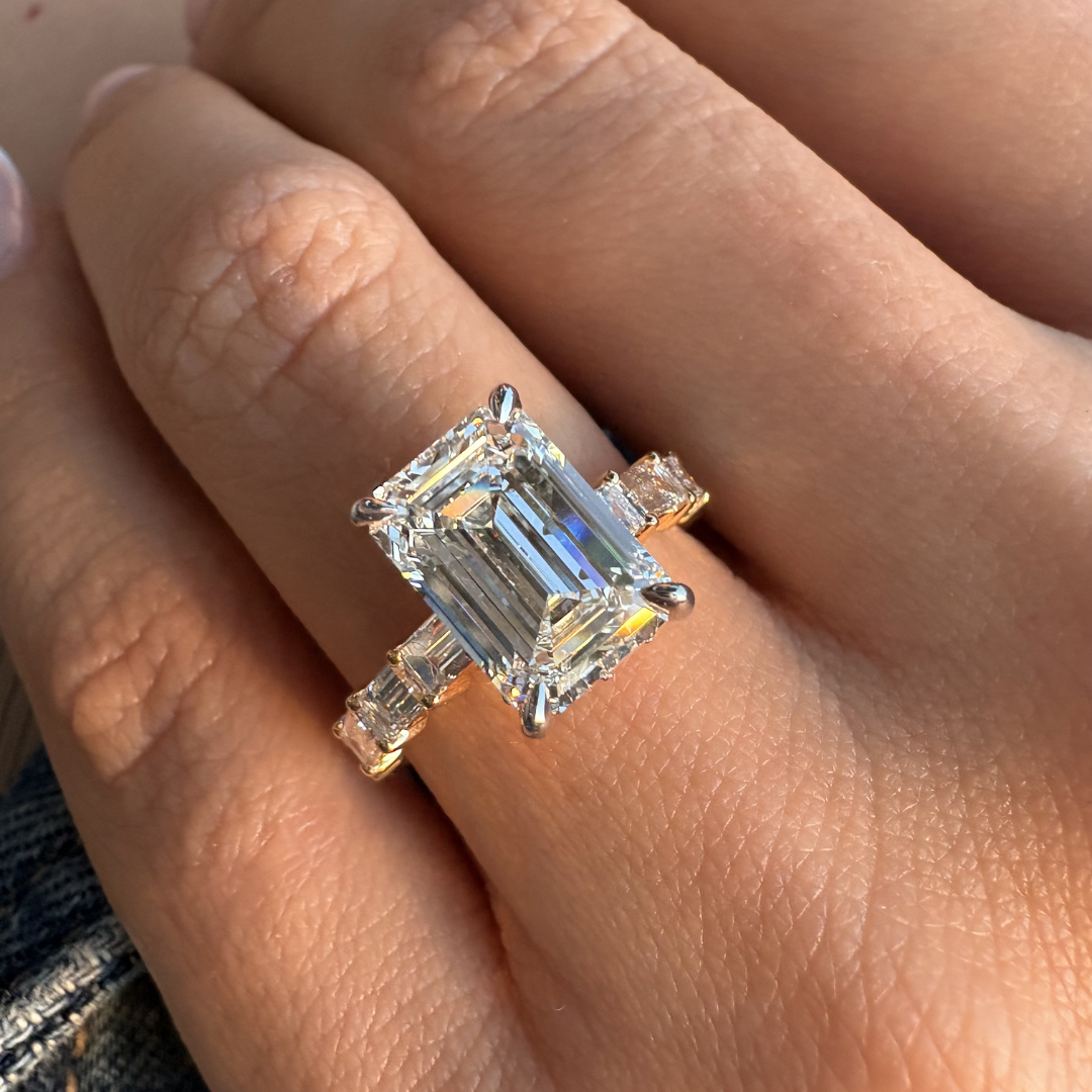 The Chandelier Engagement Ring
