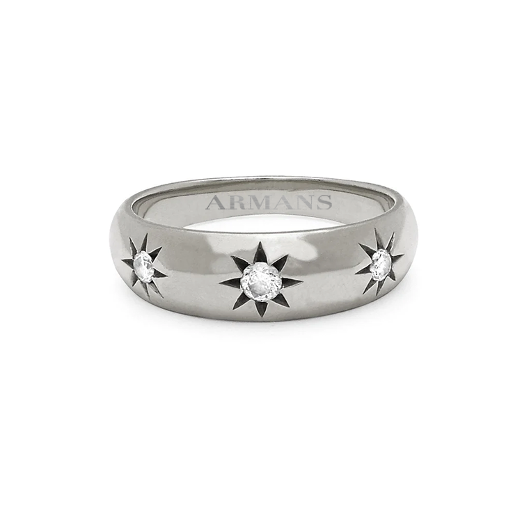 Tristar Diamond Ring - Armans Fine Jewellery