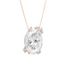 Fire Fly Oval Diamond Necklace - Armans Fine Jewellery