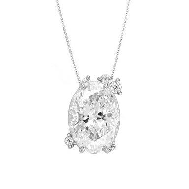Fire Fly Oval Diamond Necklace - Armans Fine Jewellery