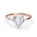 Willa Pear Trilogy Lab Grown Engagement Ring - Armans Fine Jewellery