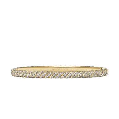 Woven Pavé Diamond Bracelet - Armans Fine Jewellery