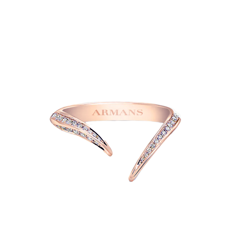 Wrap Diamond Wedding Band - Armans Fine Jewellery