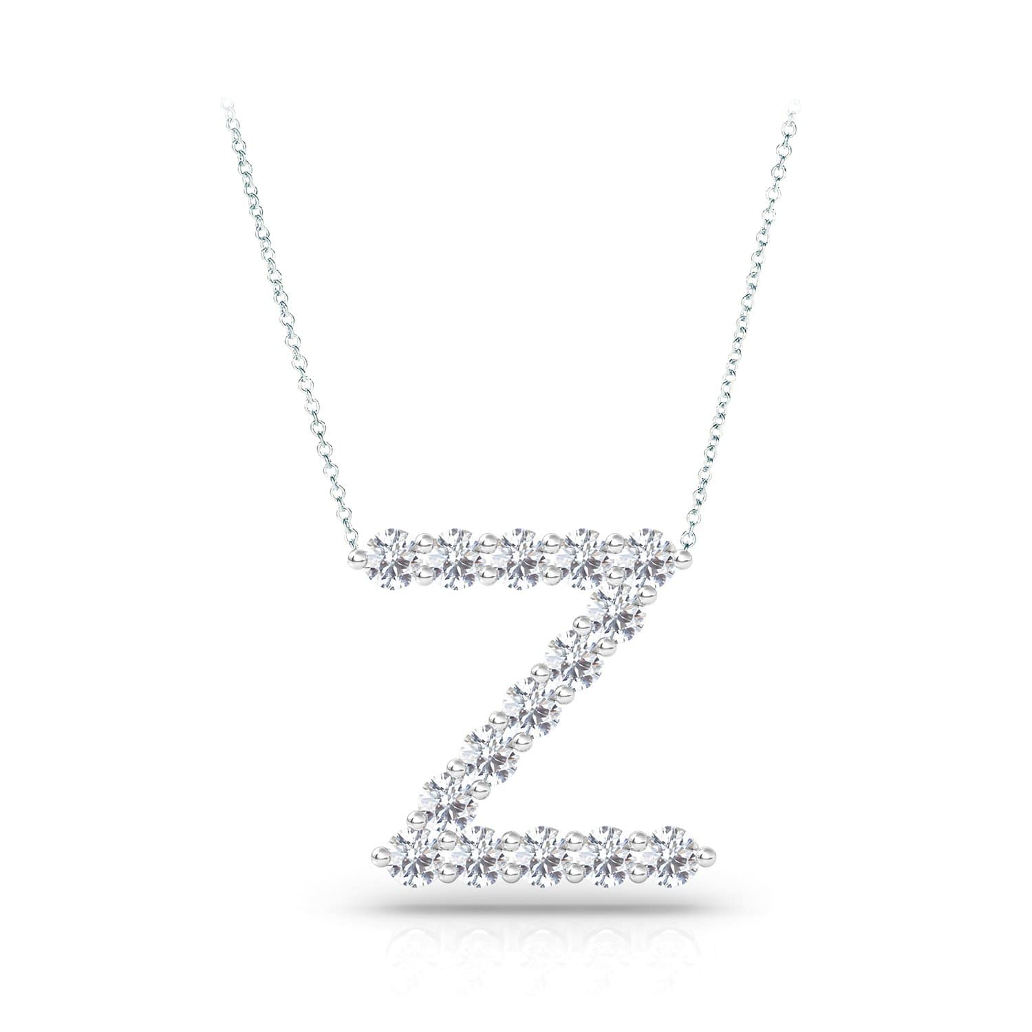 Diamond Initial Pendant - Armans Fine Jewellery
