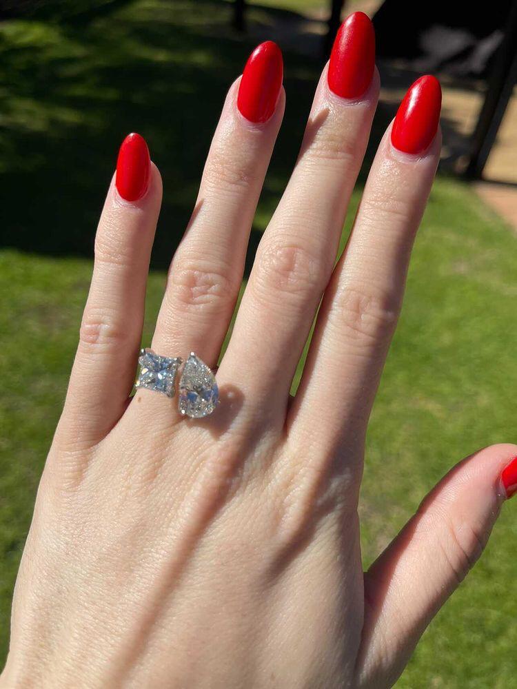 Twin Flame Two Stone Engagement Ring - Armans Fine Jewellery