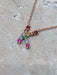Rainbow Initial Pendant - Armans Fine Jewellery