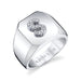 Diamond Initial Signet Ring - Armans Fine Jewellery