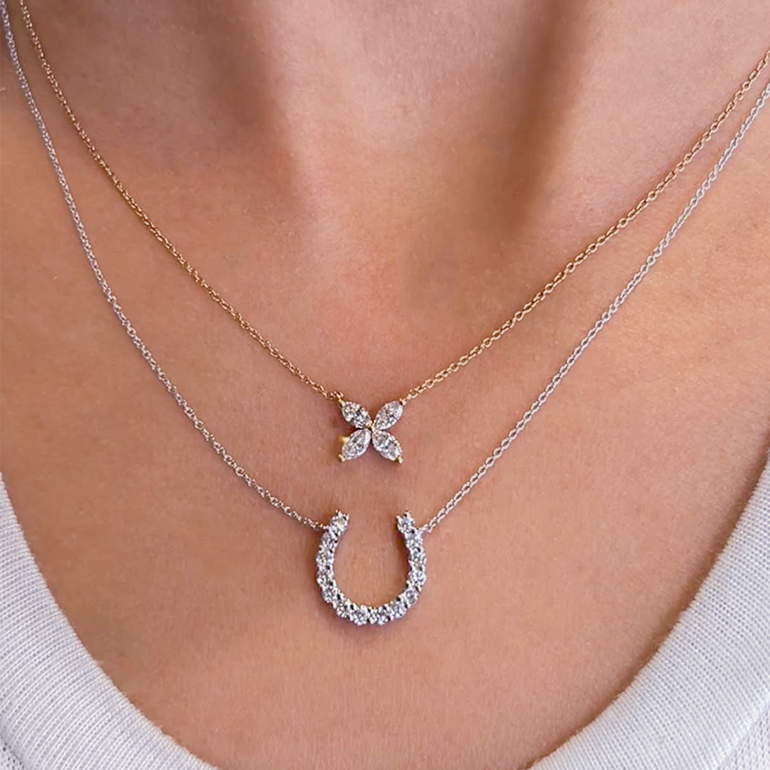 Lily Diamond Pendant - Armans Fine Jewellery