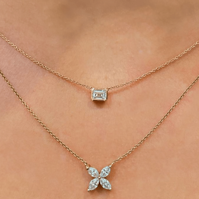 Lily Diamond Pendant - Armans Fine Jewellery