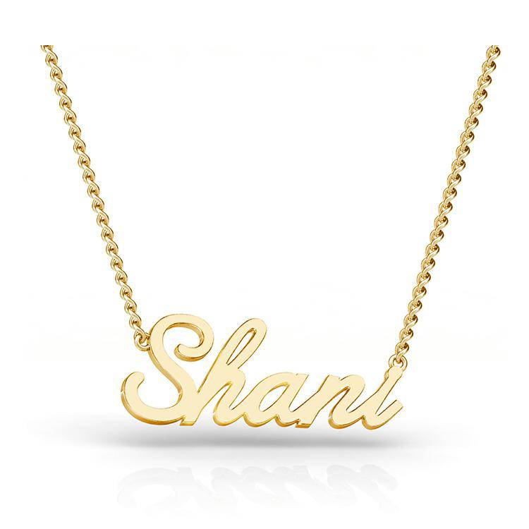 Script Font Name Necklace - Armans Fine Jewellery