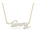 Diamond Name Necklace - Armans Fine Jewellery