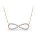 Infinity Diamond Necklace - Armans Fine Jewellery