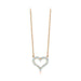 Large Diamond Heart Pendant - Armans Fine Jewellery